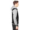 Urban Classics - 2tone Veste zip à capuche - Noir/Gris Product image